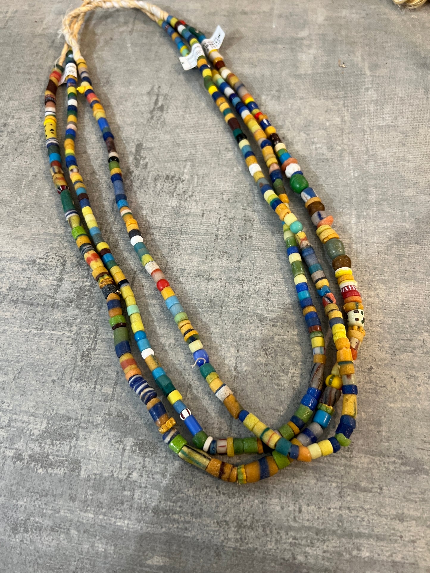 African Beads Multi/Diff Shapes -25715