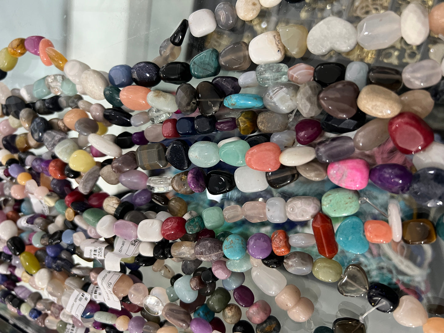 Multi gemstone strand
