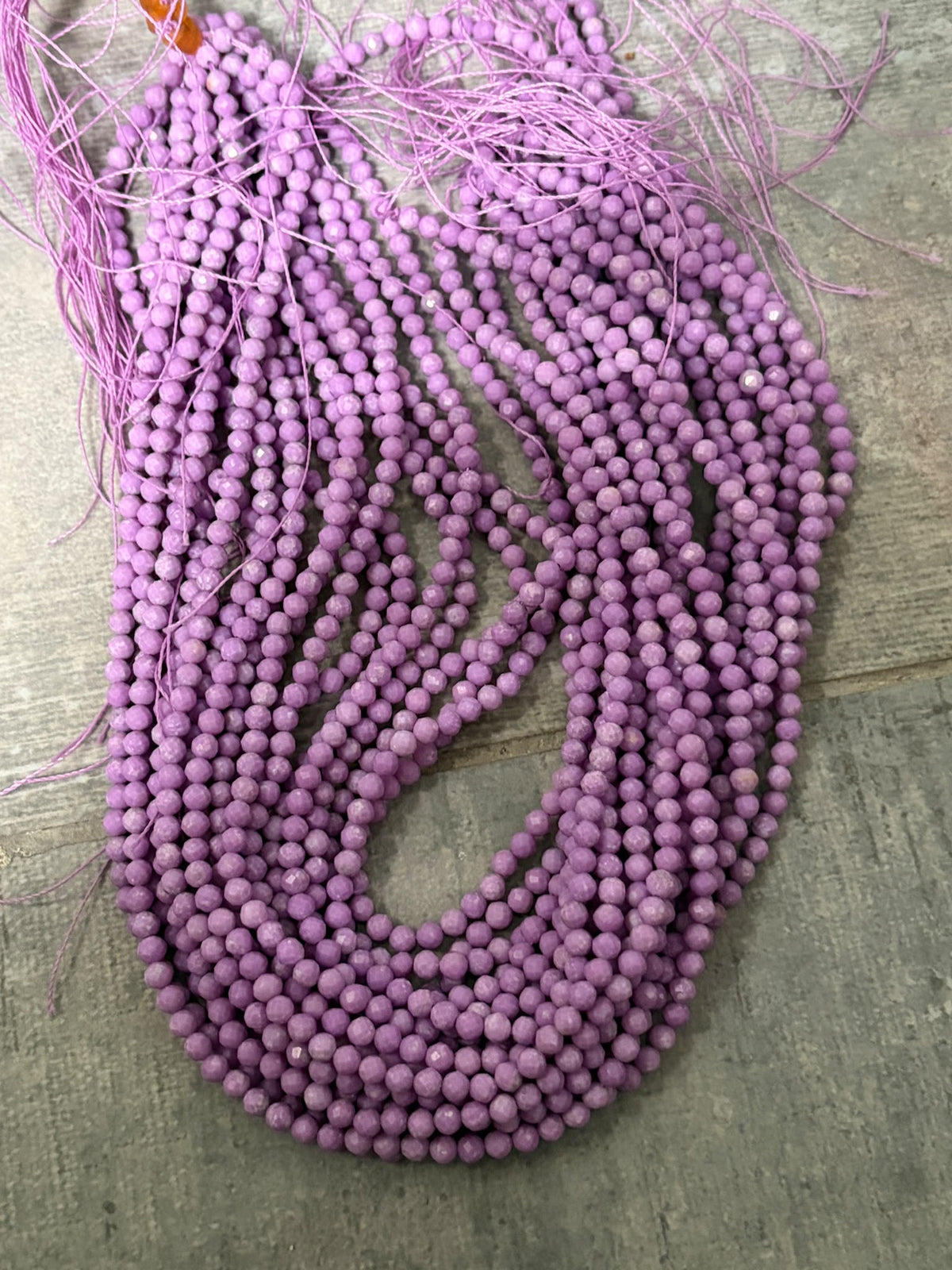 Faceted Jade Strand