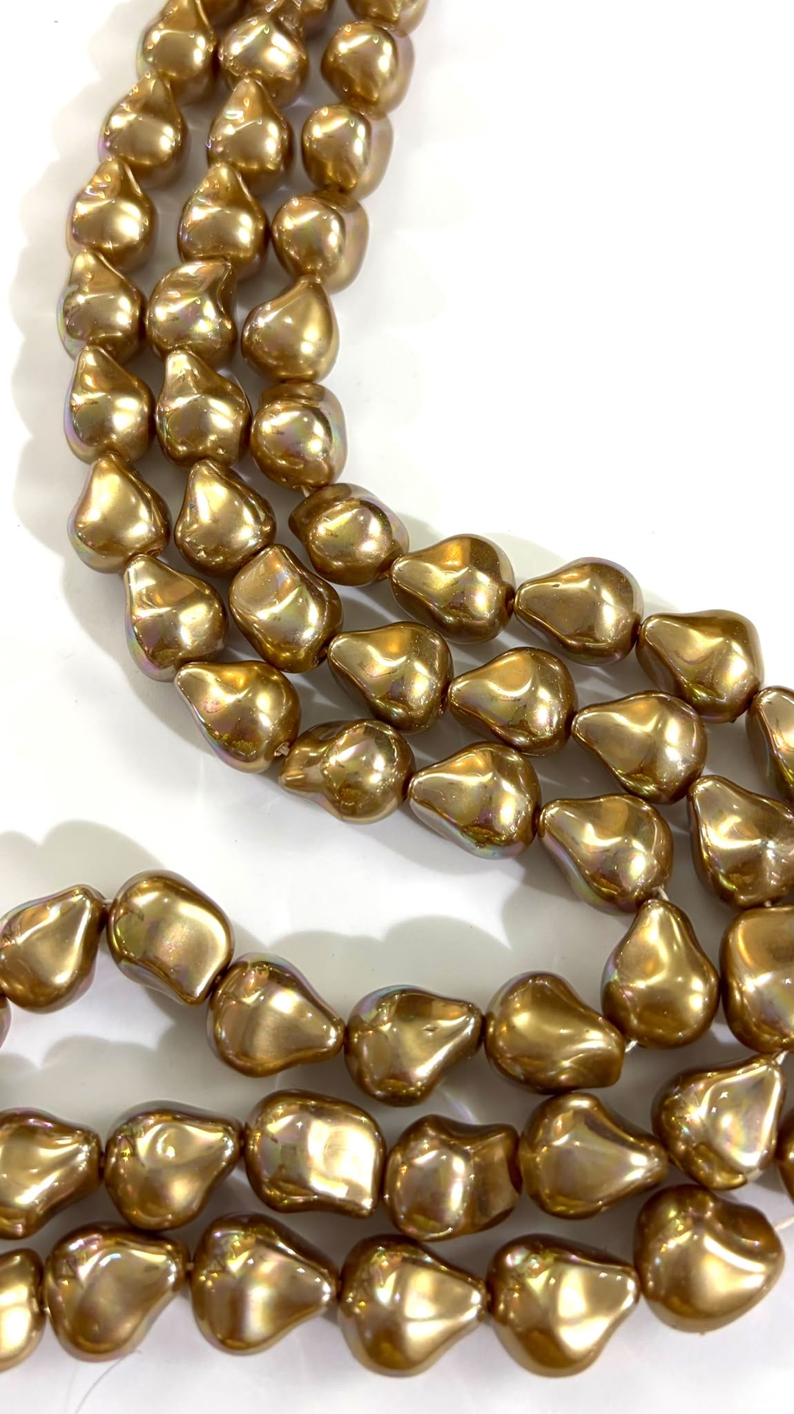 Golden Pearl 1/2 Strand