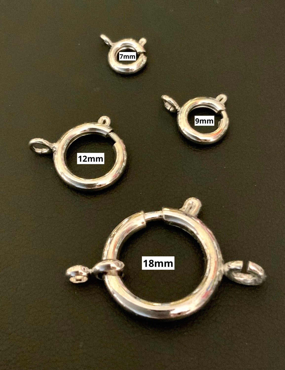 Springring Silver Qty 2/ cierre 21488/21487/20644/21460