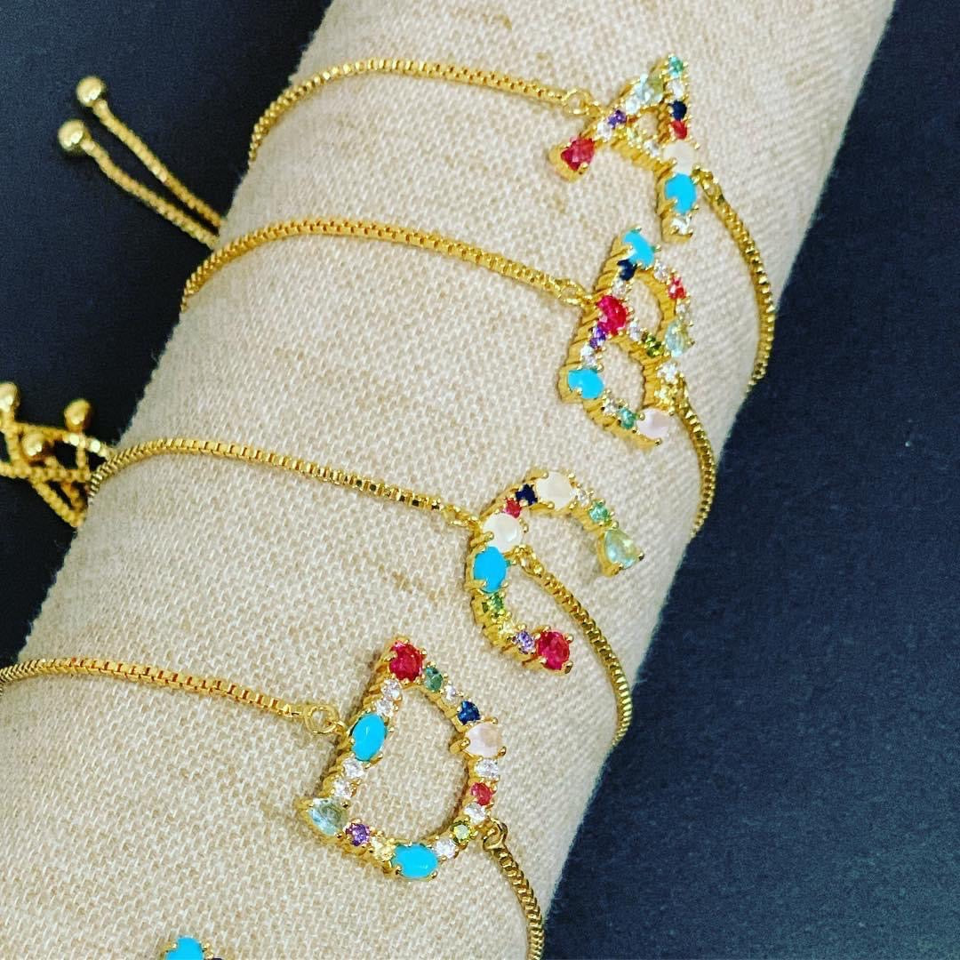 21mm Letter Connector with Chain Bracelet 18615