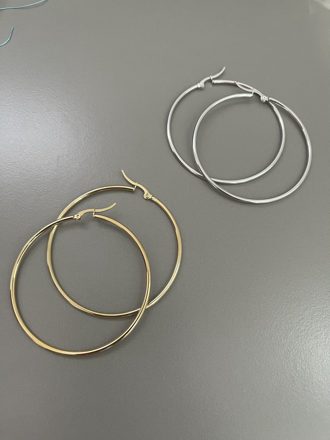 60mm stainless steel hoop