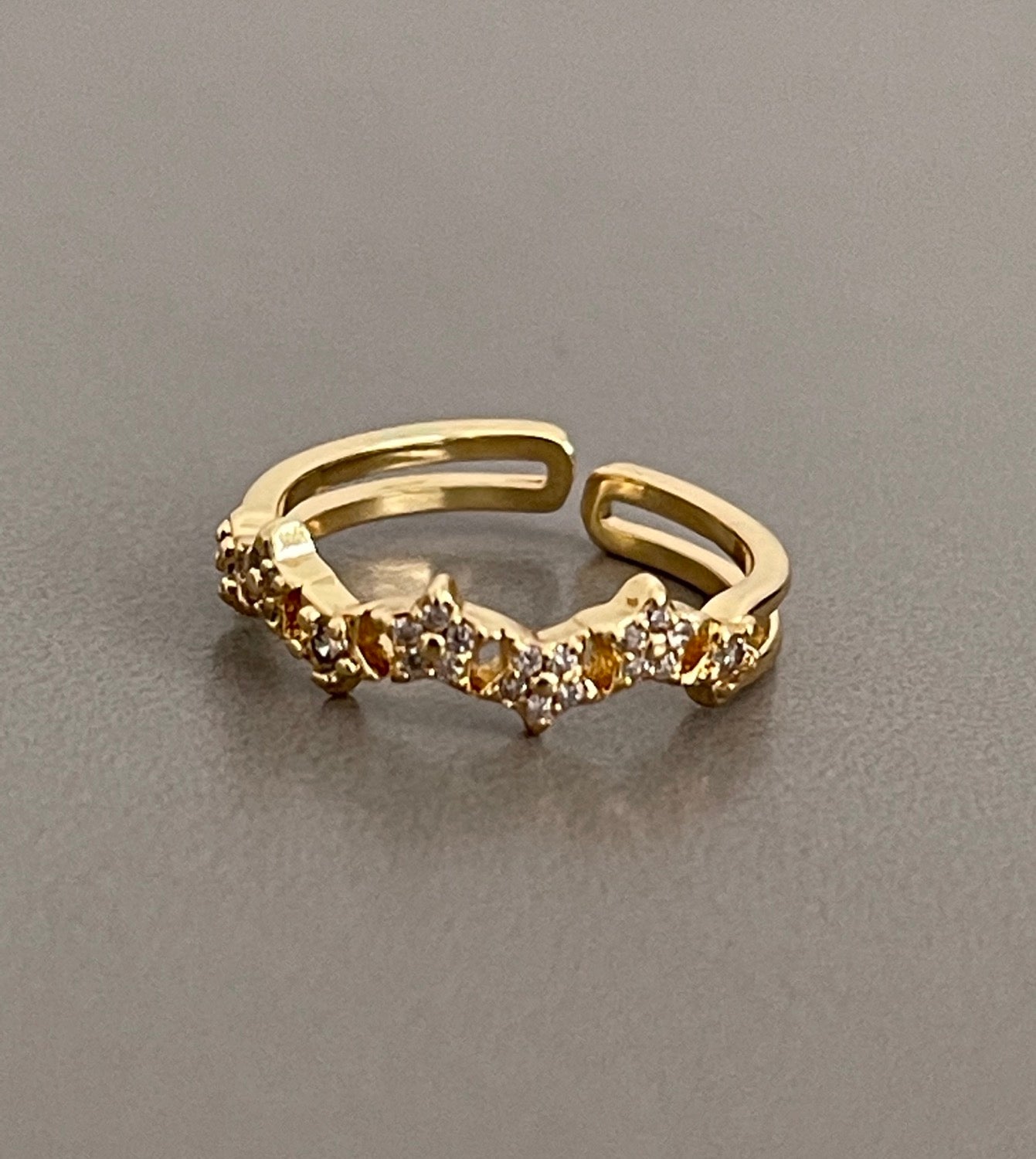 Star Pave Ring qty1 22272