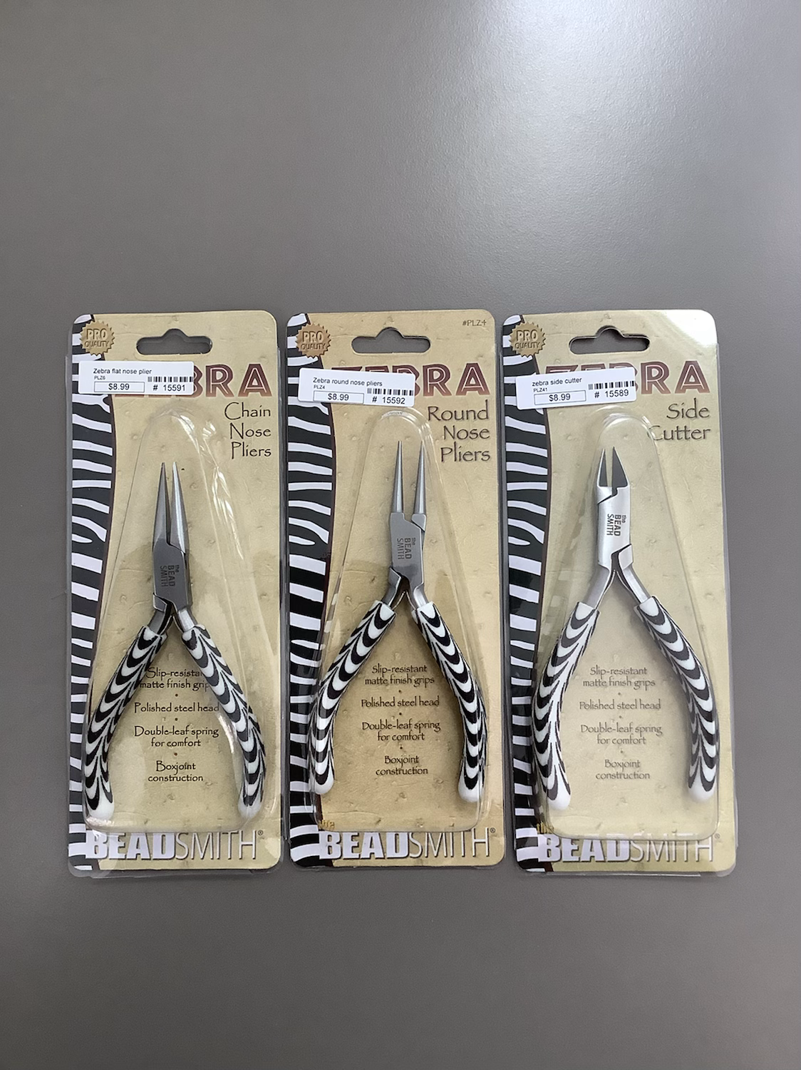 Zebra Plires qty1- 15592/15589/15591