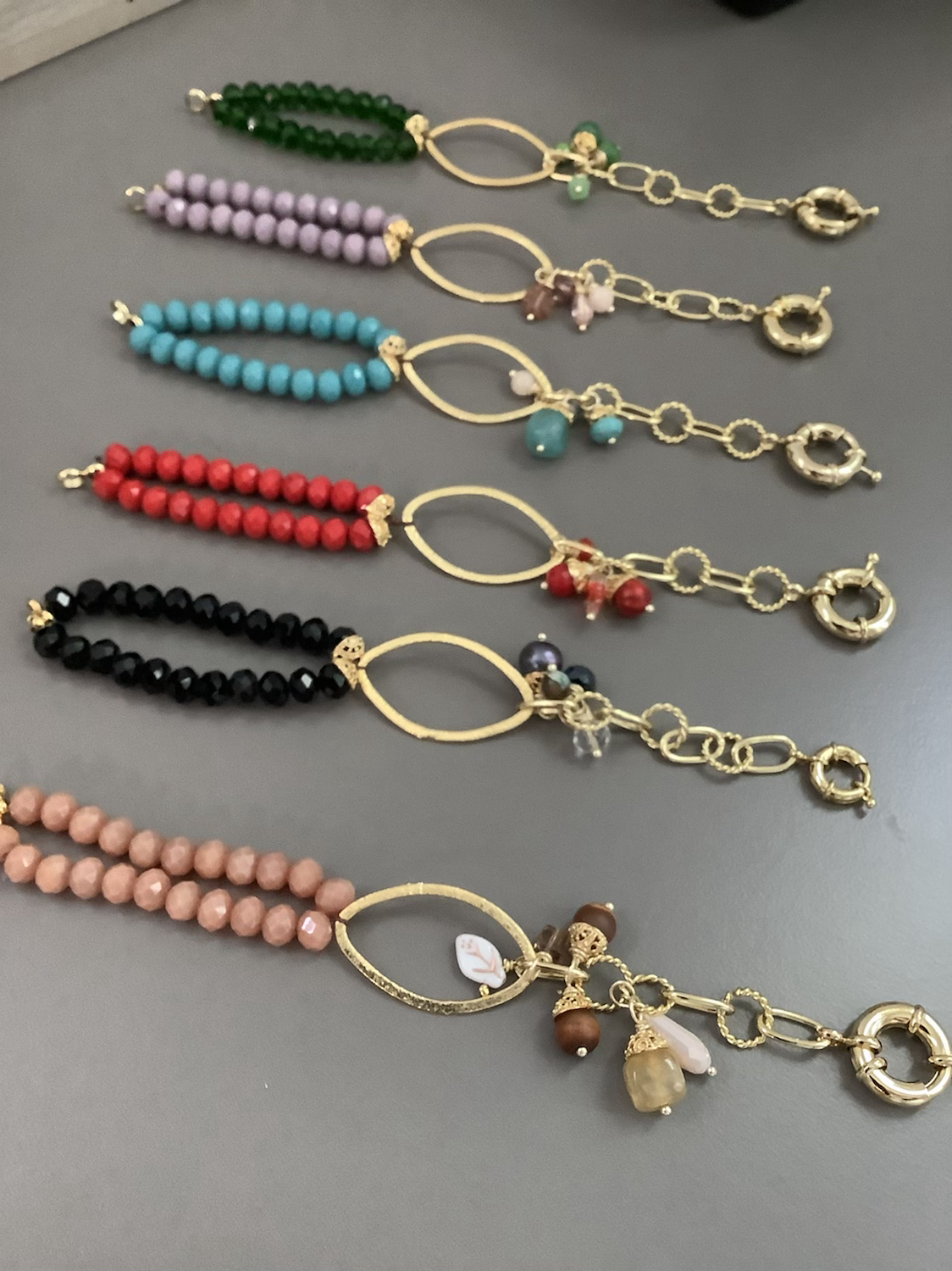 Fall glass kit to make a bracelet 23399