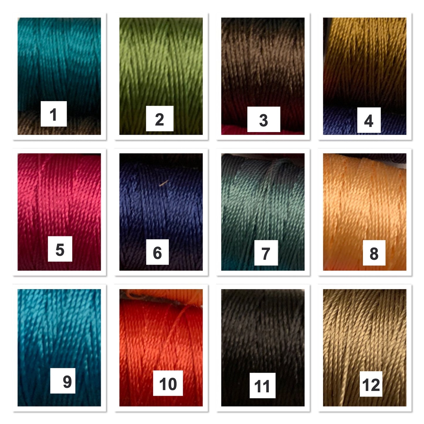 Fine tread 5 yards - Hilo fino 5 yardas - jewelry making tread 20833