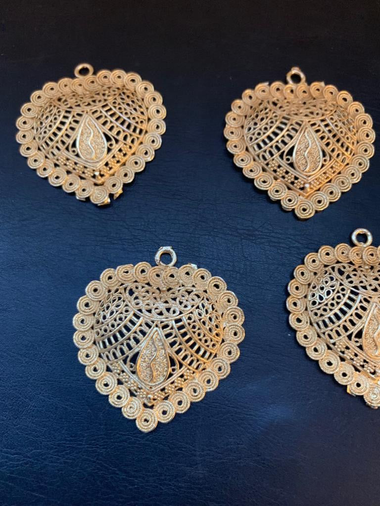 48mm Heart with Drop Inside / Gota Corazon 20235