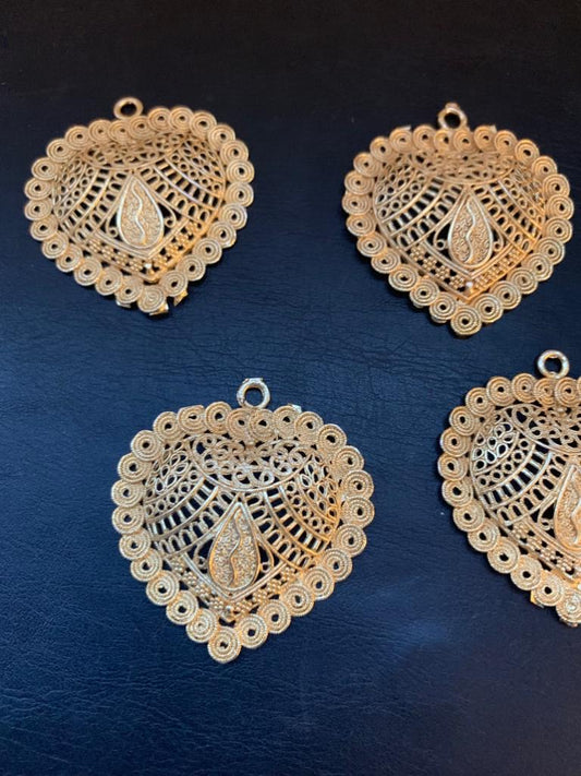 48mm Heart with Drop Inside / Gota Corazon 20235