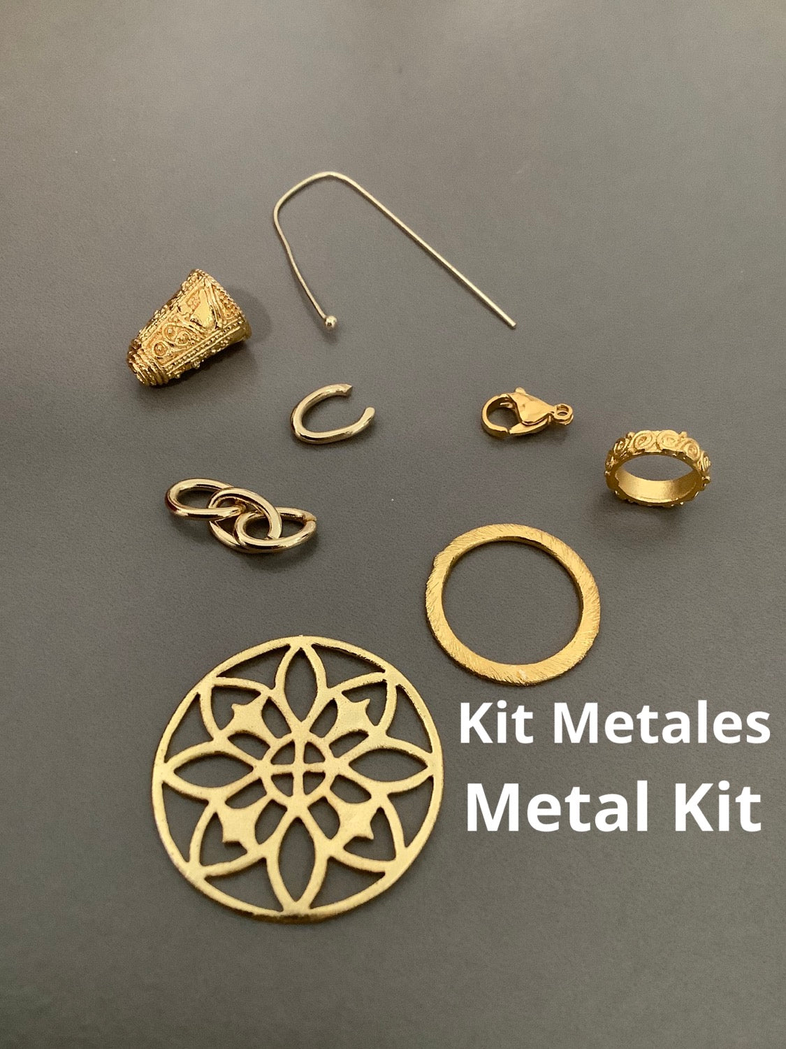 Mediterranean style necklace Qty1- 23383/23381