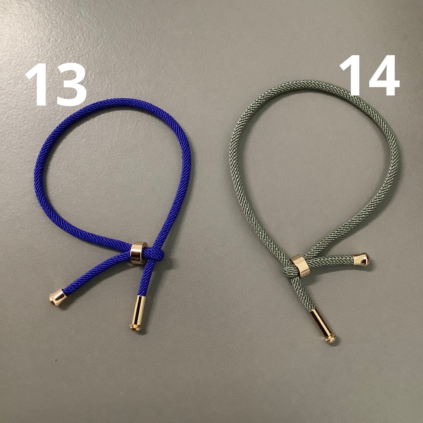 Adjustable Bracelet With Gold Cap Qty1- 23420