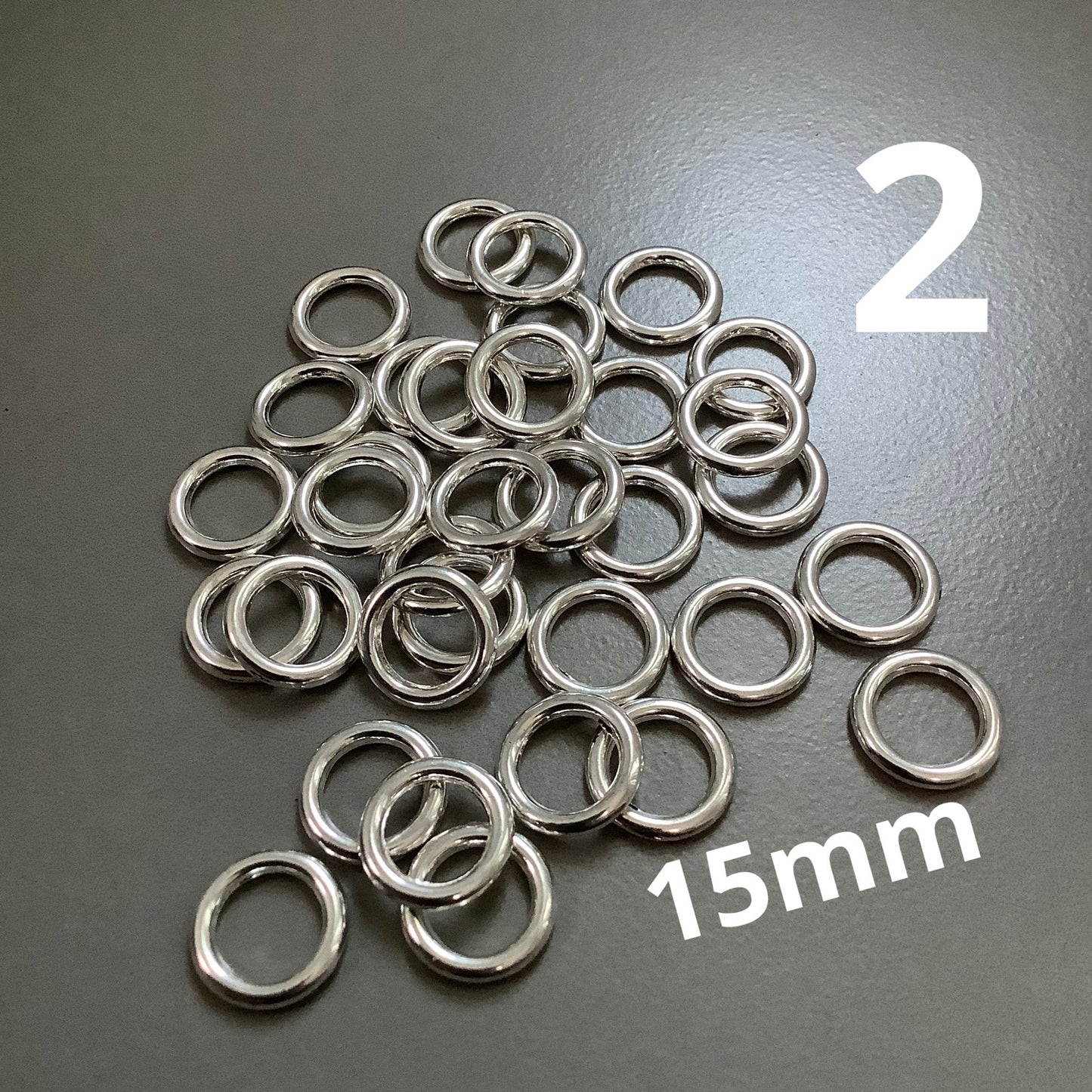 Circle Ring Plated Qty1- 17804/17805/17806