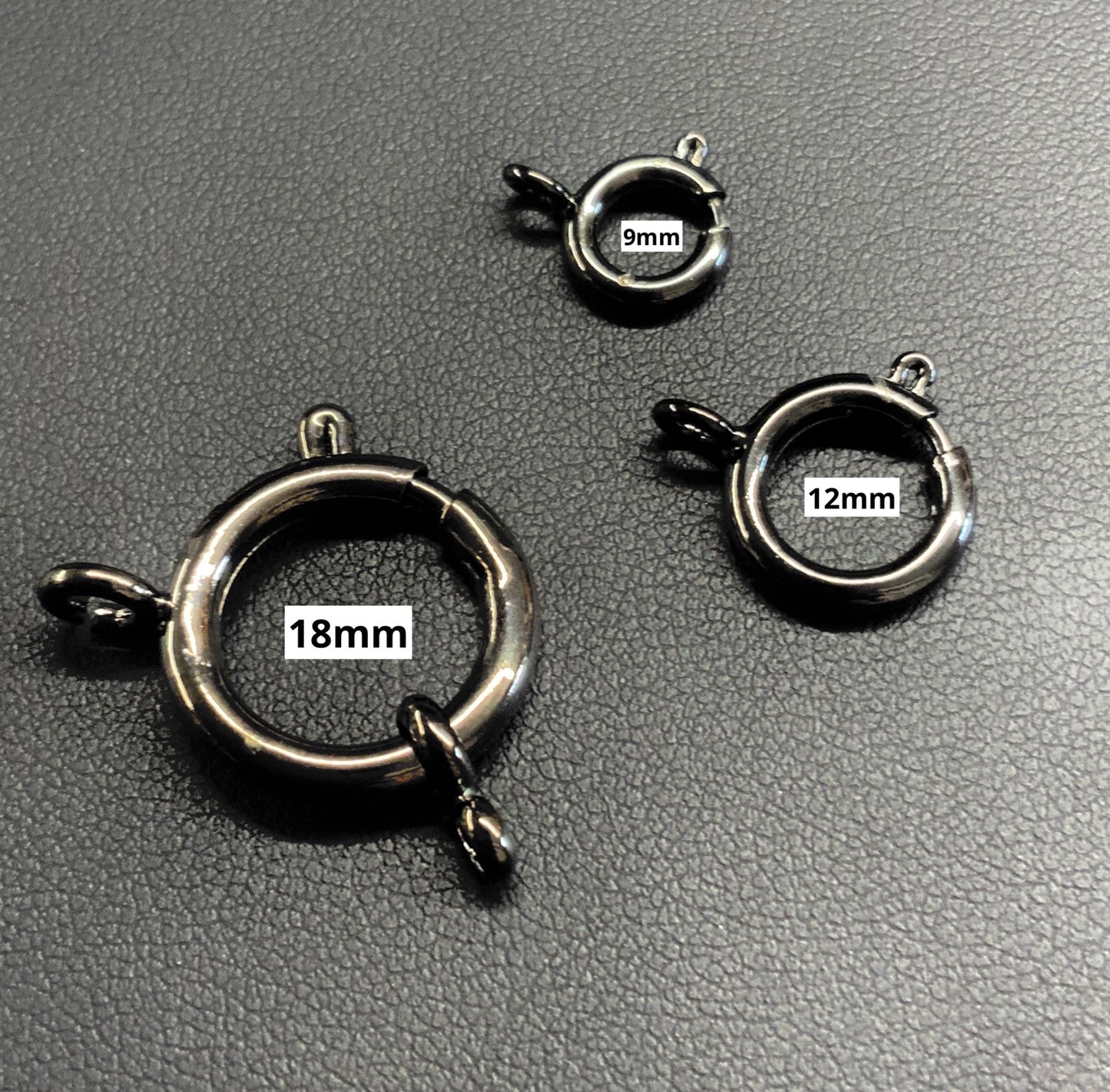Springring Black qty 1 / cierre 21490/21489/19849