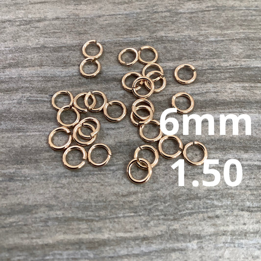 6mm Open Jumpring Aprox 44- 22951
