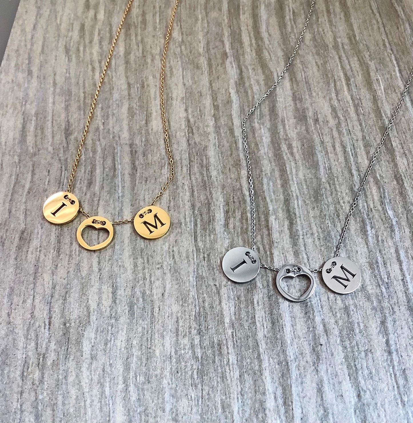 17Inch I Love Mom Stainless Steel Chain qty1- 22596/ 22605