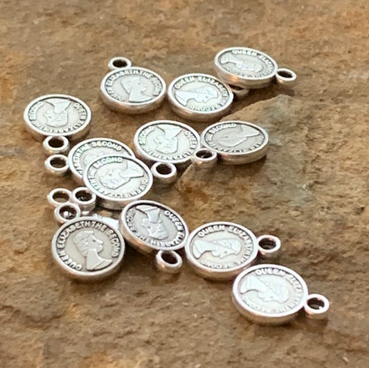 8mm coin silver qty 1 /21028