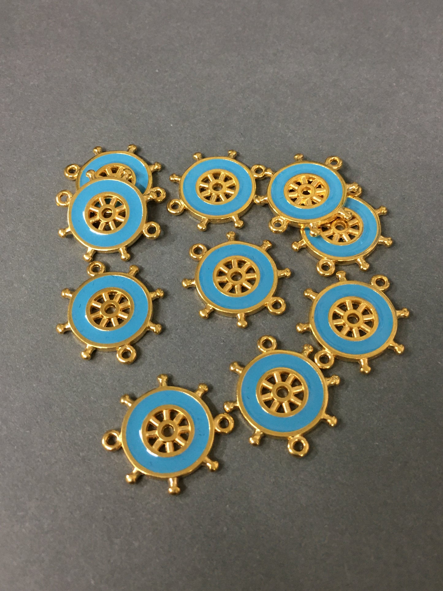 21mm Nautical Wheel Blue / Timon 13989