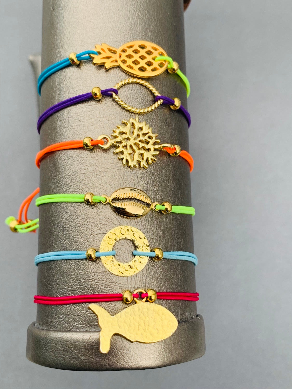 21mm Small coral connector - coral 13794