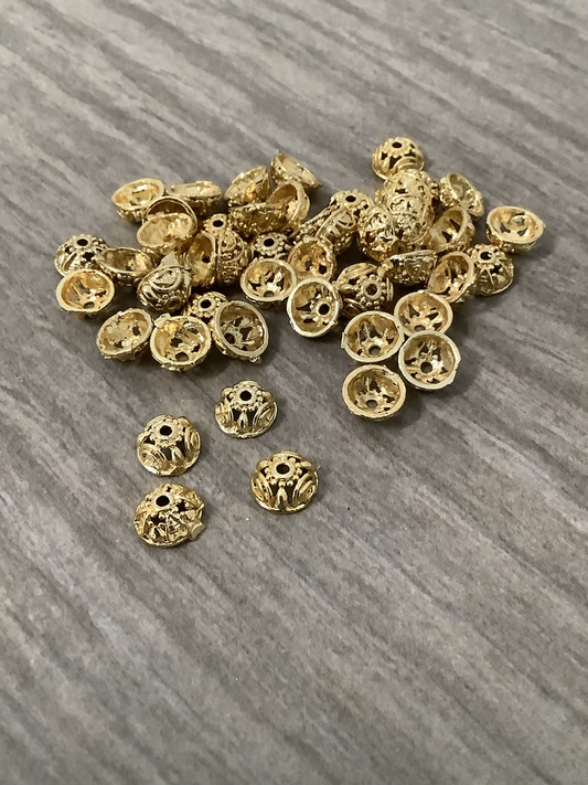 7mm Cap with Design Strand qty 50 aprox 16526