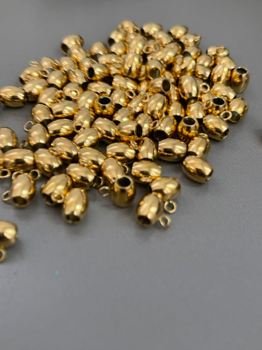 9x7mm Bail Stainless Steel Qty2- 22917