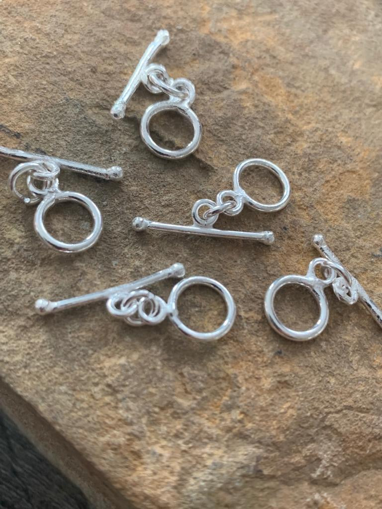 9-10mm Toggle Gold / Silver Qty 5