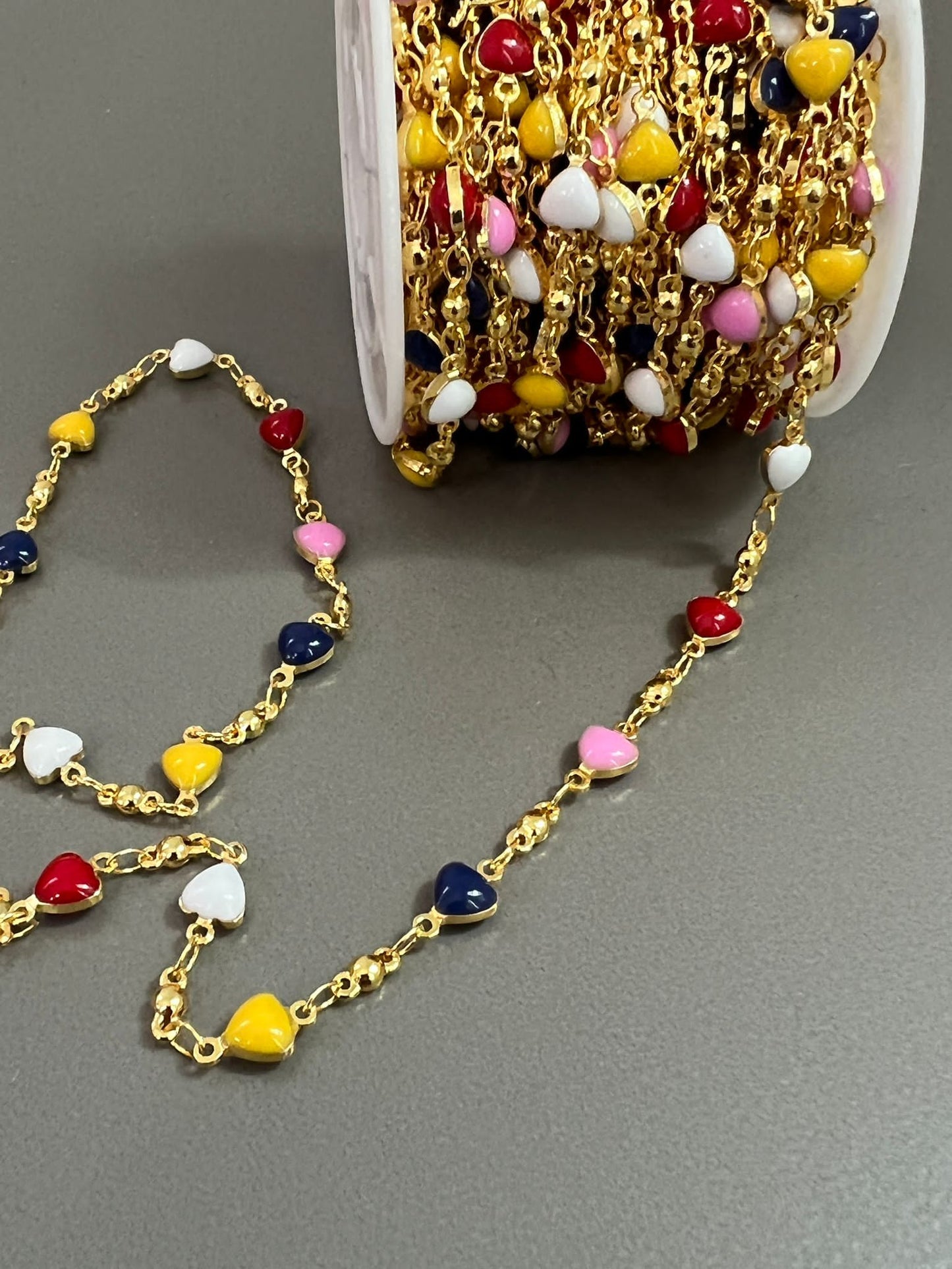 Multi heart link chain 24878