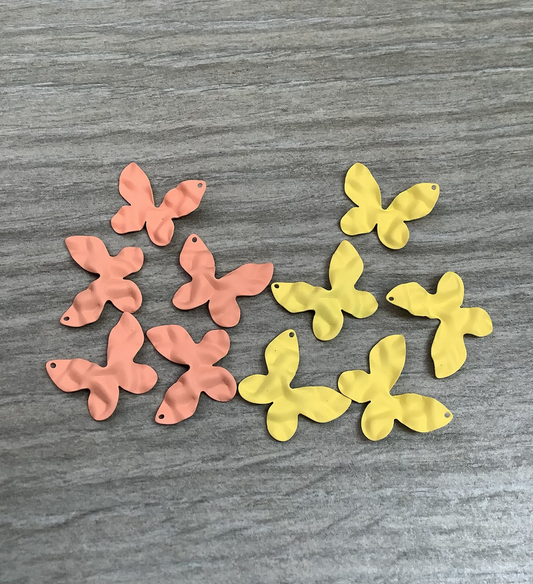 20x24mm Butterfly Pewter qty1- 22693
