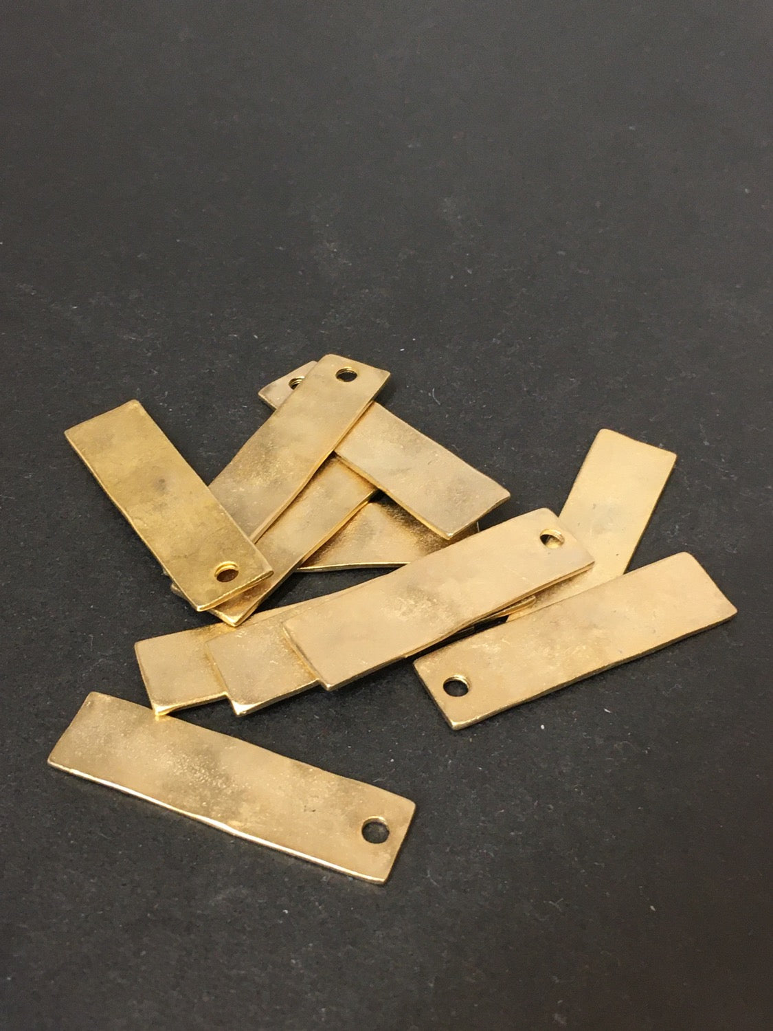 42x10mm Rectangular Plaque Matte Qty 1/ 12189