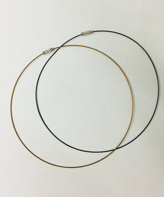 18mm Wire Necklace / Collar 1551