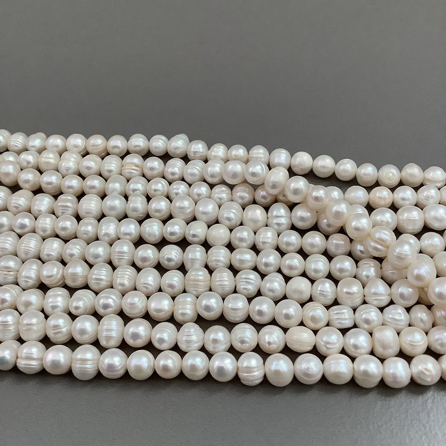 7-8mm Irregular Freshwater Pearl- 23214