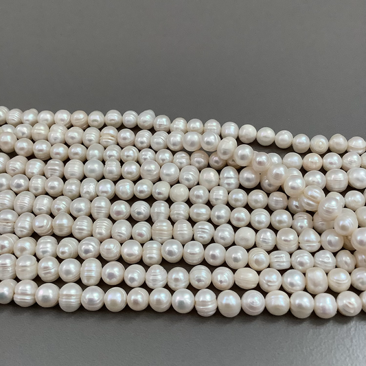 7-8mm Irregular Freshwater Pearl- 23214