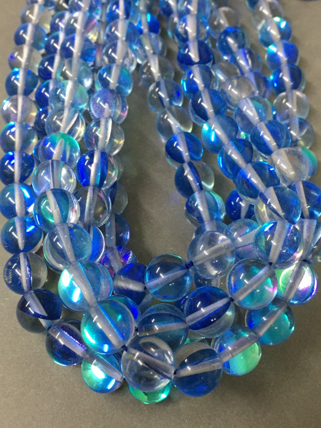 10mm holo quartz blue