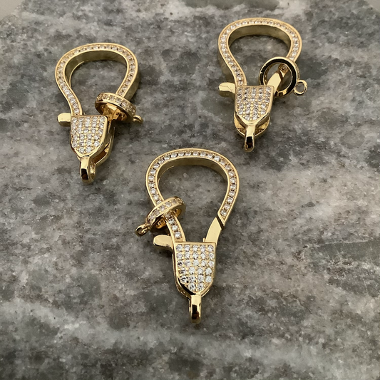 29mm Zirc Clasp Qty1- 23483