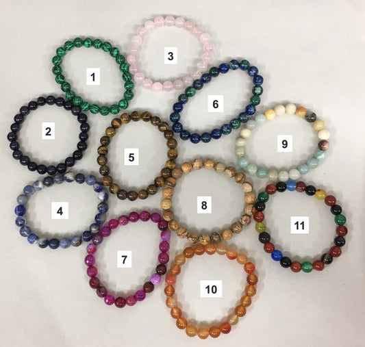 8mm Gemstone Bracelet