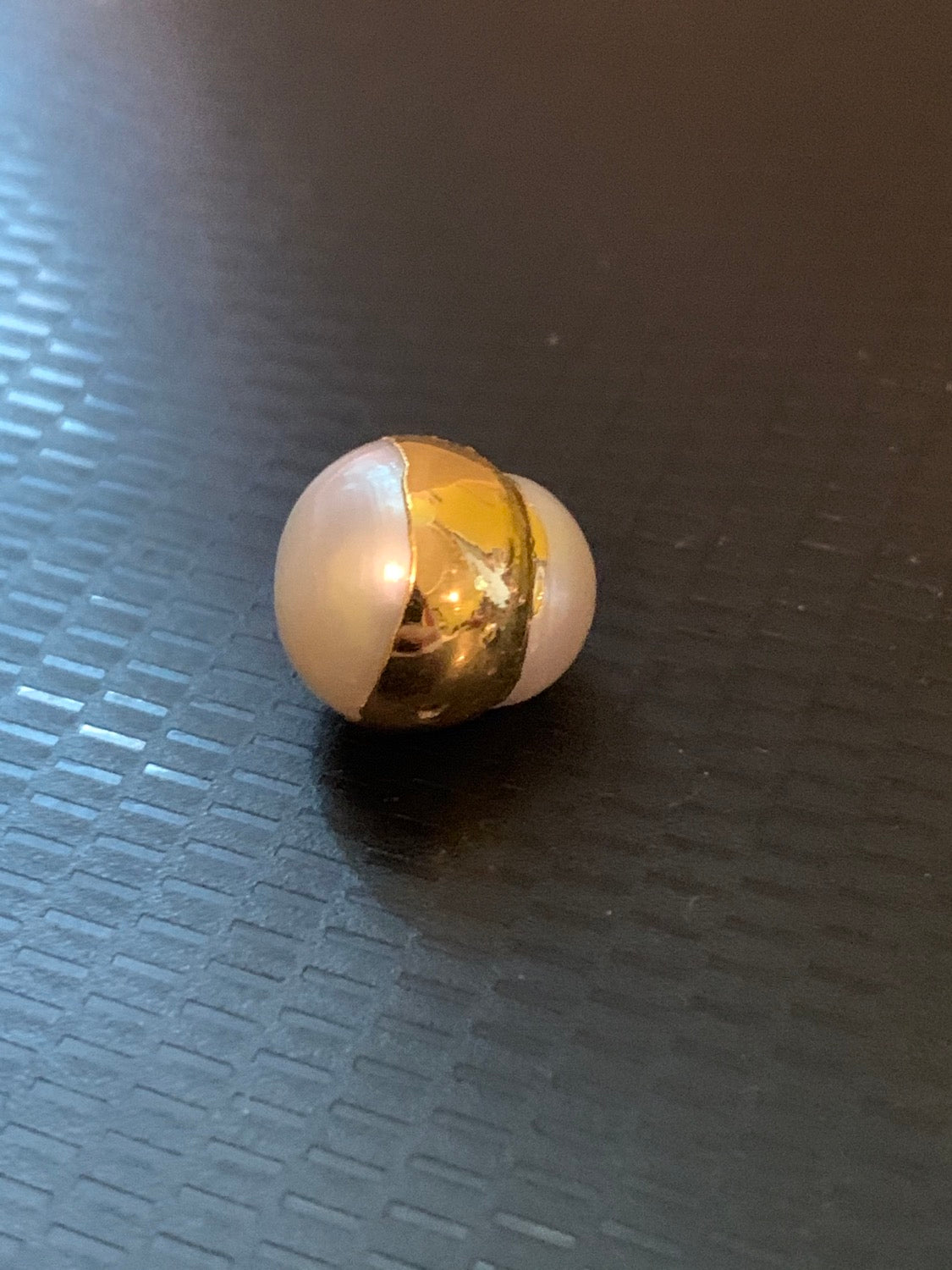 14mm oval sideways spacer 17660 / separador perla