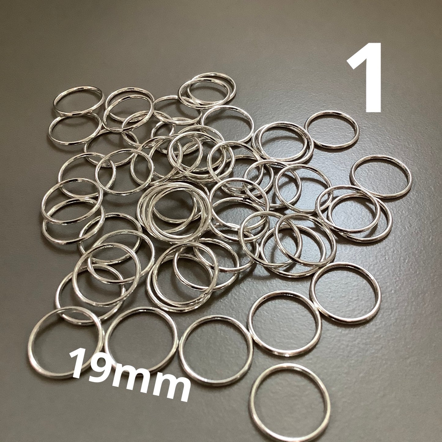 Circle Ring Plated Qty1- 17804/17805/17806