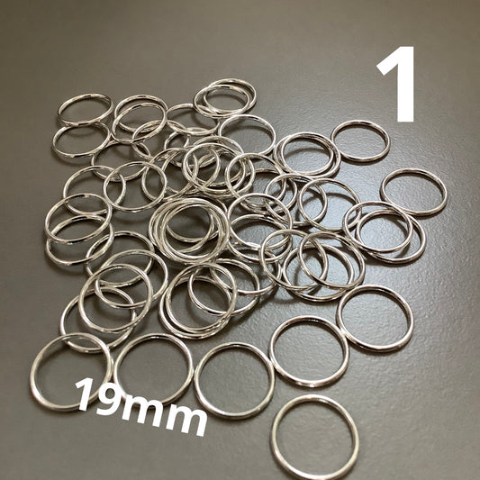 Circle Ring Plated Qty1- 17804/17805/17806