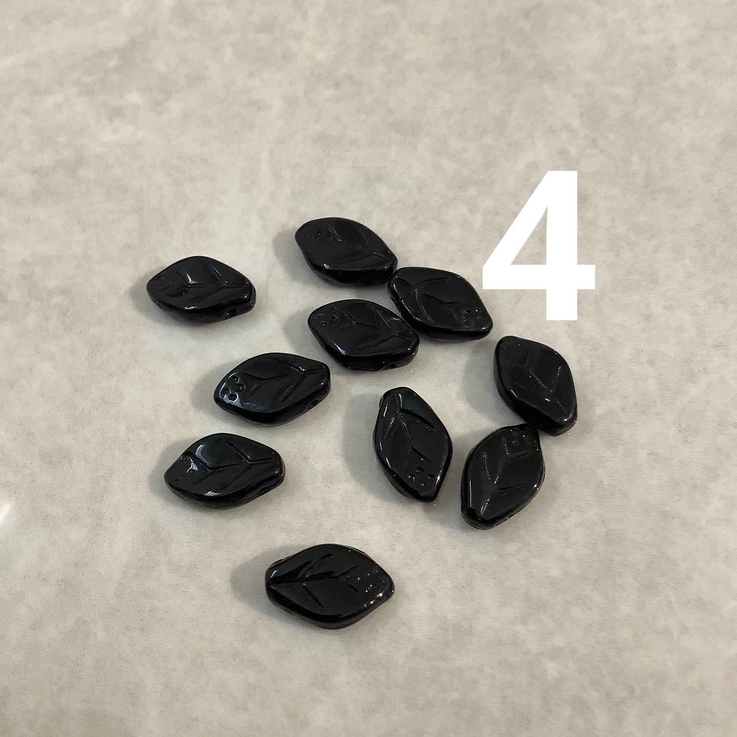 Sideways Leaf Czech Qty10- 23830