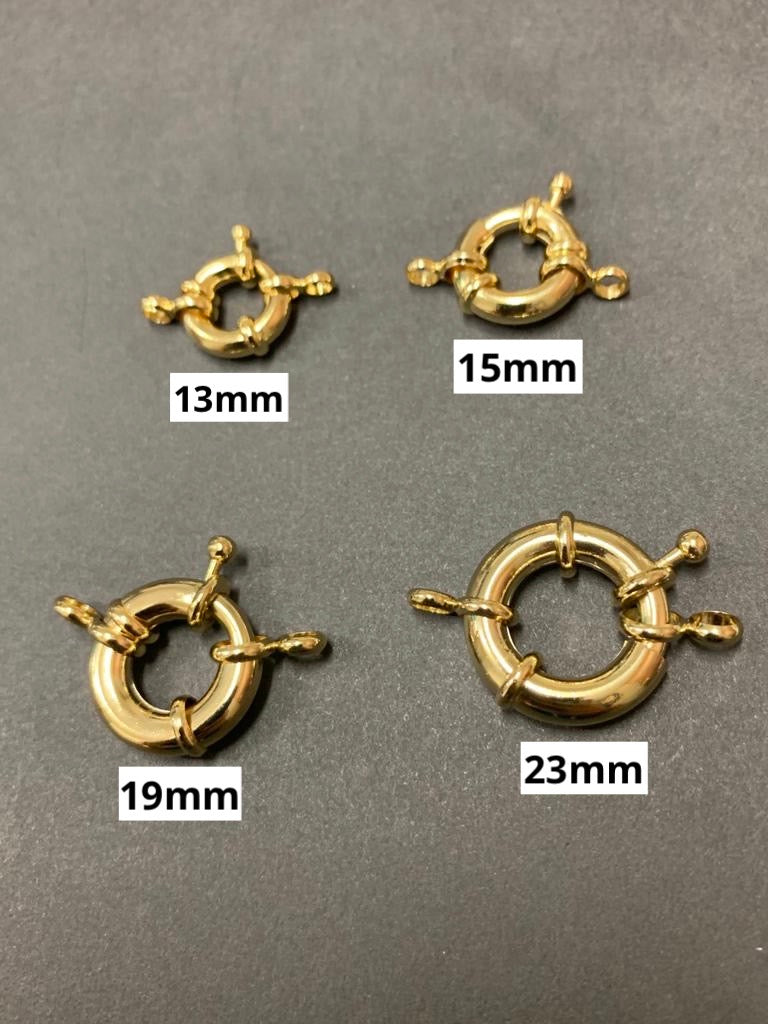 Different Size Clasp Round qty 1 / 21317/19676/19677/19678