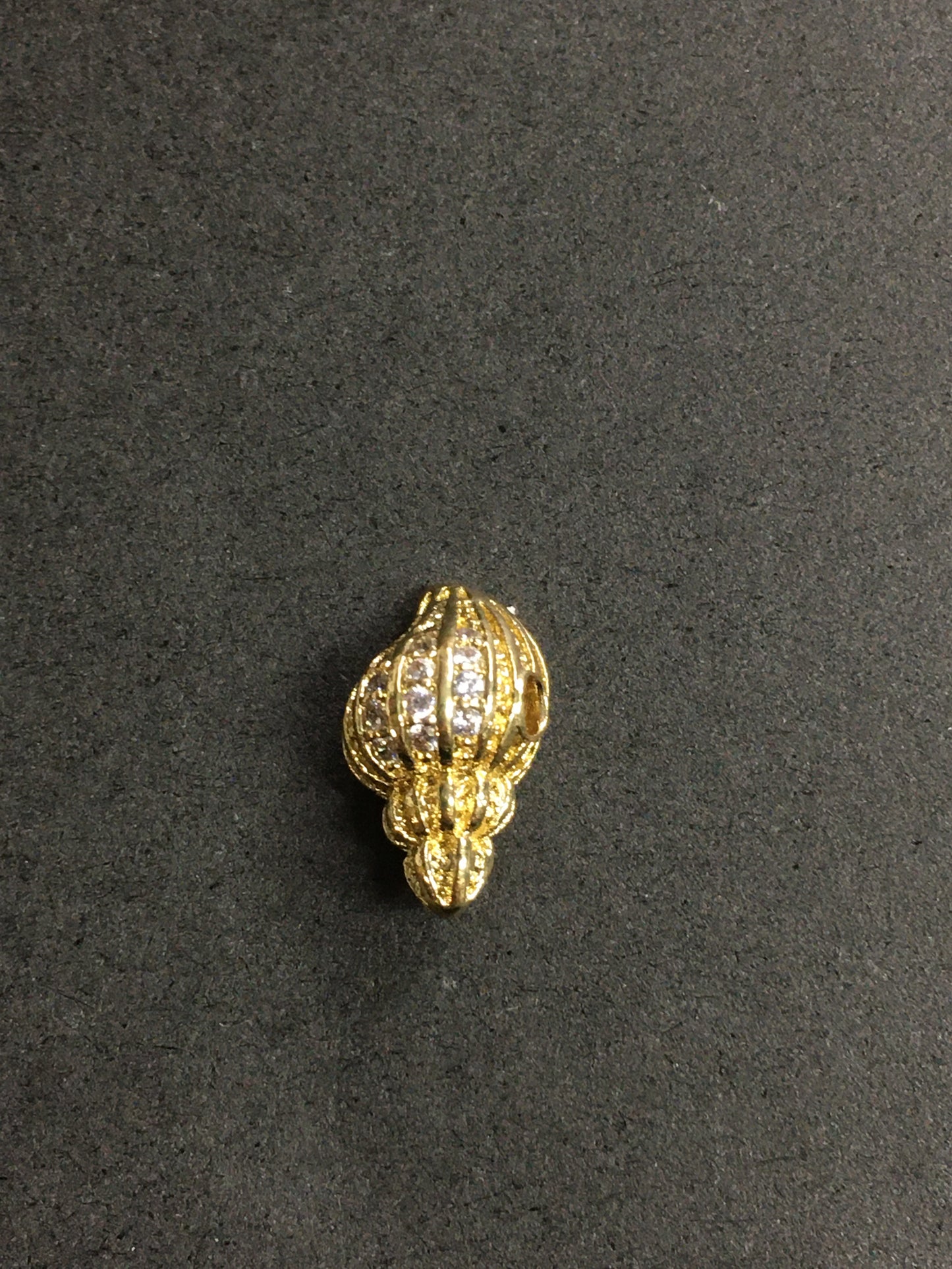 14mm Caracol Slider with pave Qty 1 / 19611