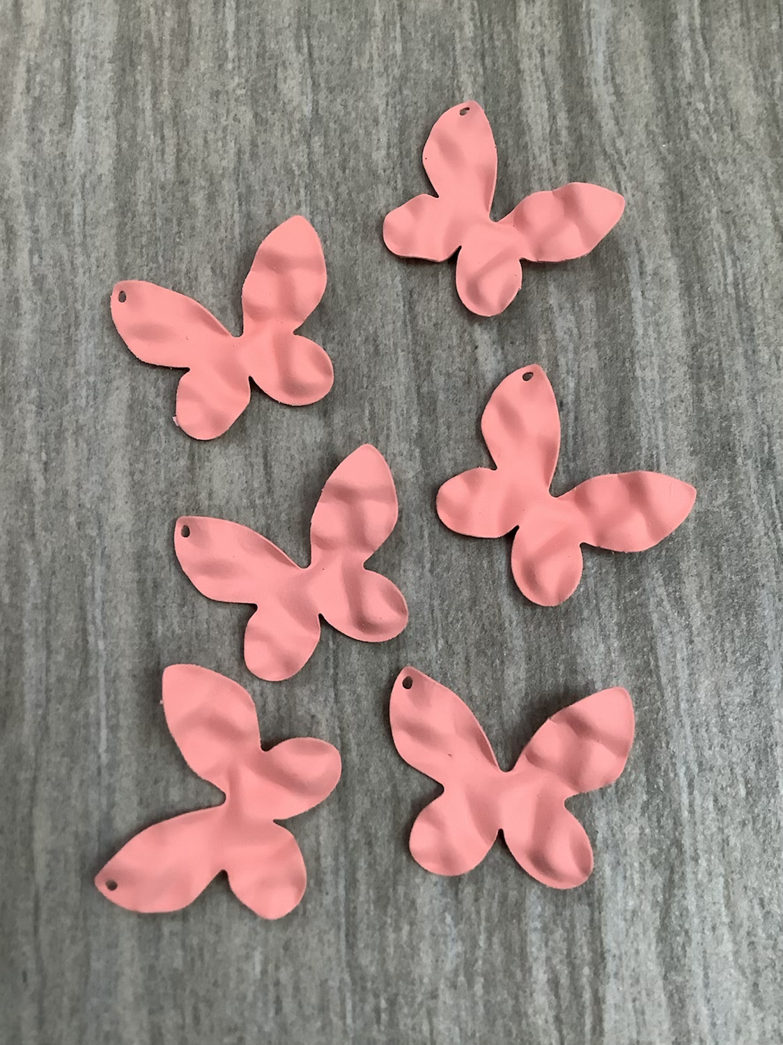 20x24mm Butterfly Pewter qty1- 22693