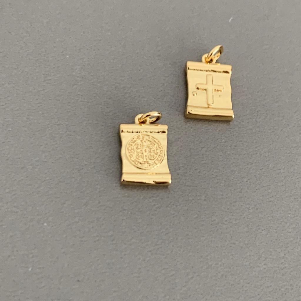 13.2mm Plaque Back St. Benito Qty 1 / 21577