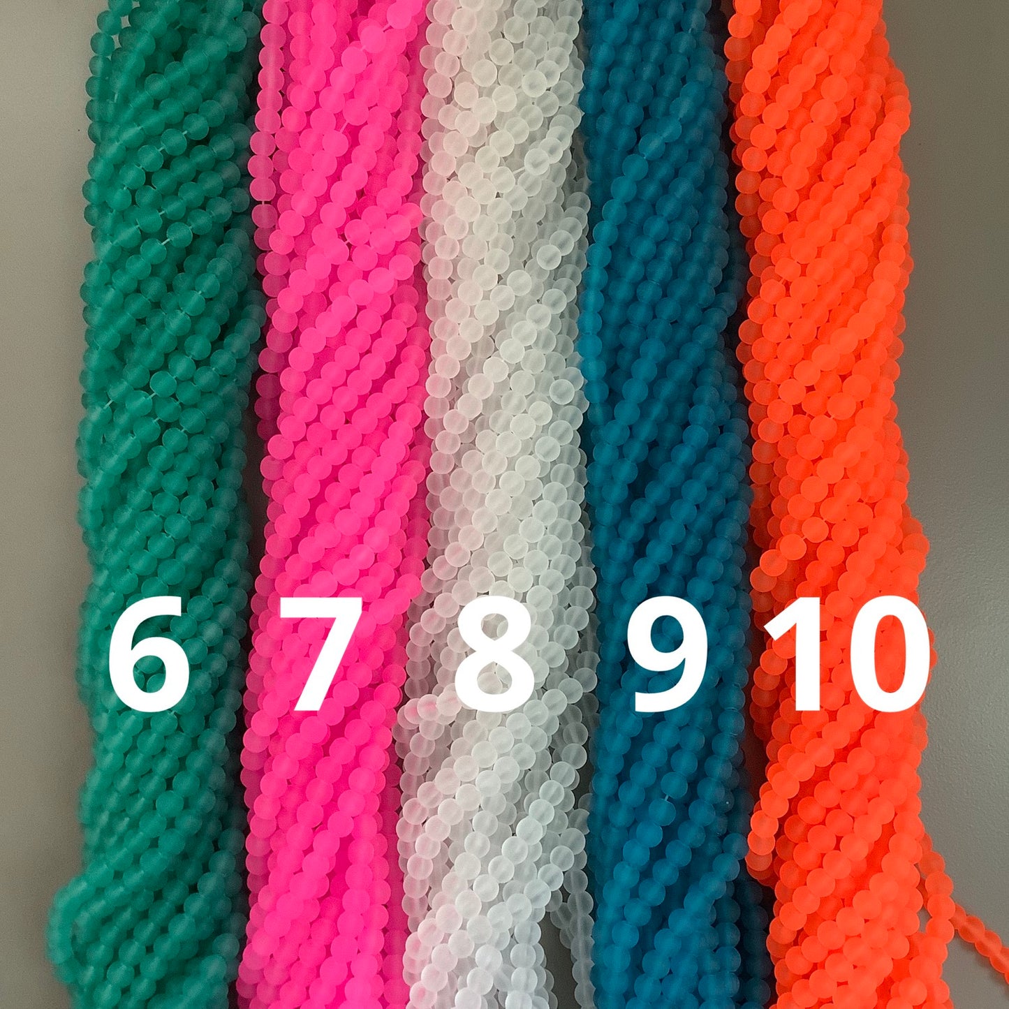 6mm Cristal Multi Strand Qty1- 22847