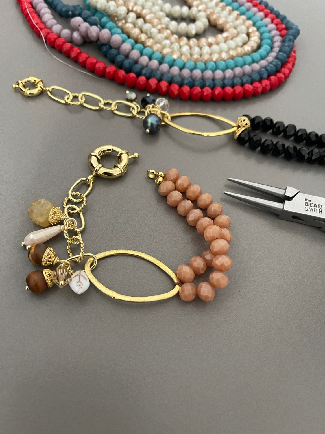 Fall glass kit to make a bracelet 23399