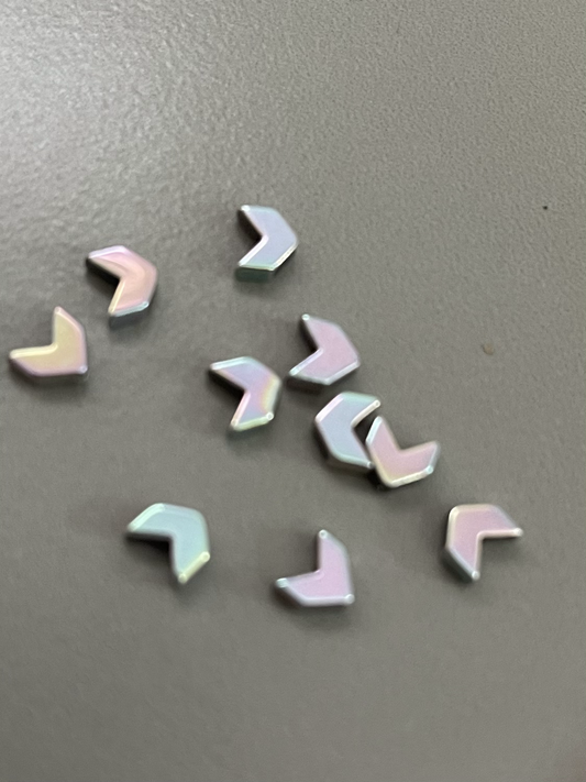 6mm arrow hematite multi qty 10         #20127