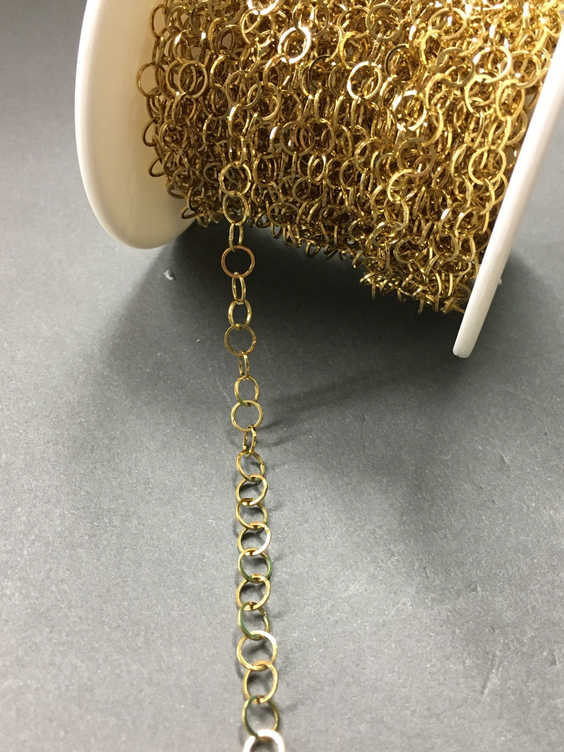 5x3mm Round Chain Stainless Steel per Feet /17009