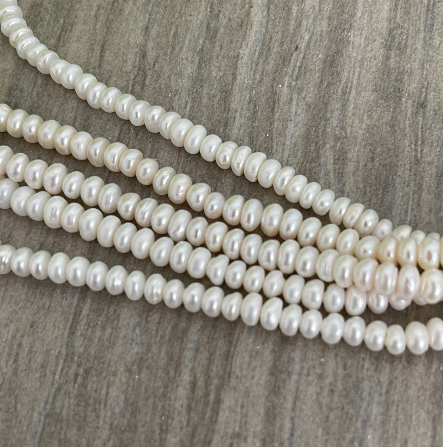 4.5mm Rondelle Pearl 16723