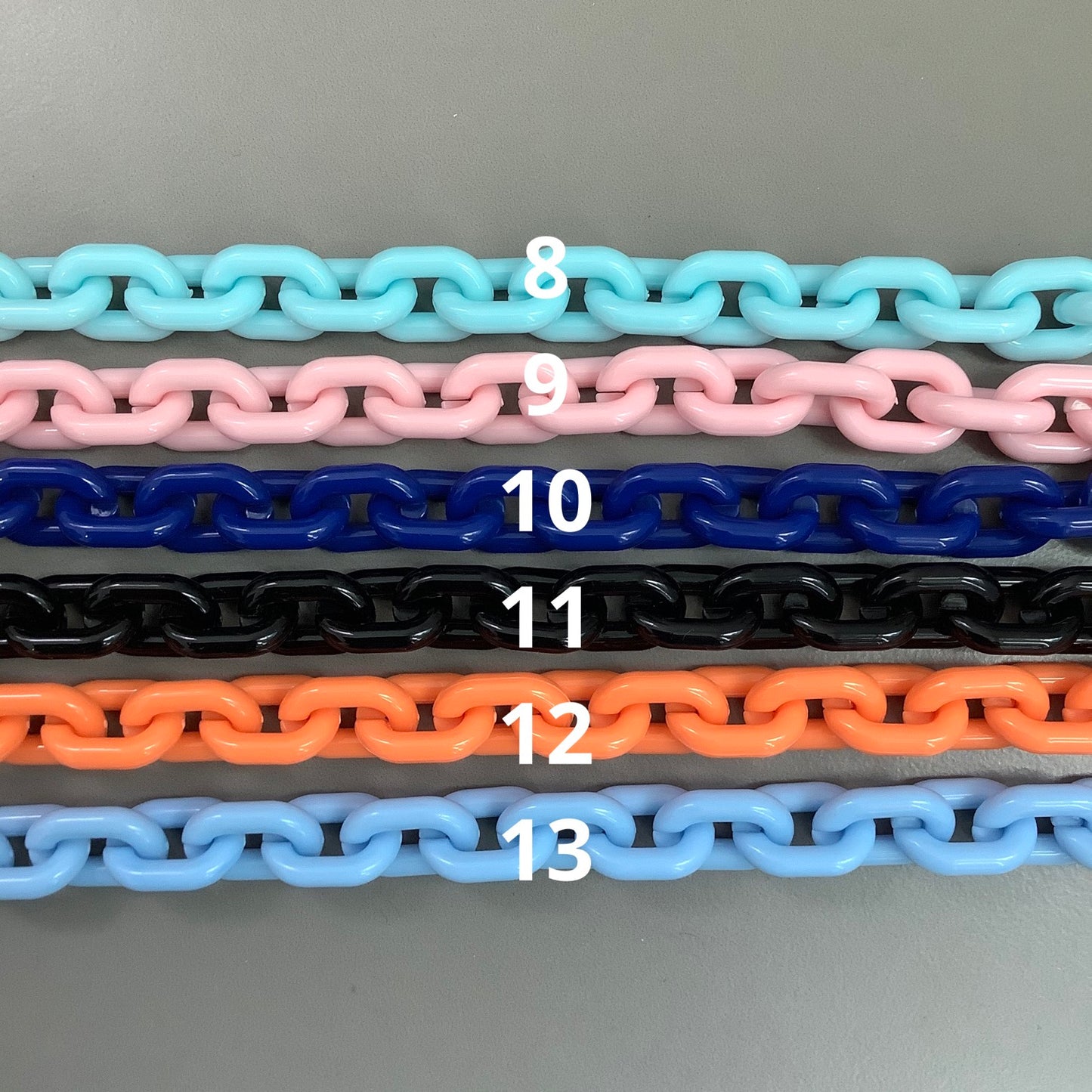 20mm Acrilyc Chain 15 inch long Qty1- 22128