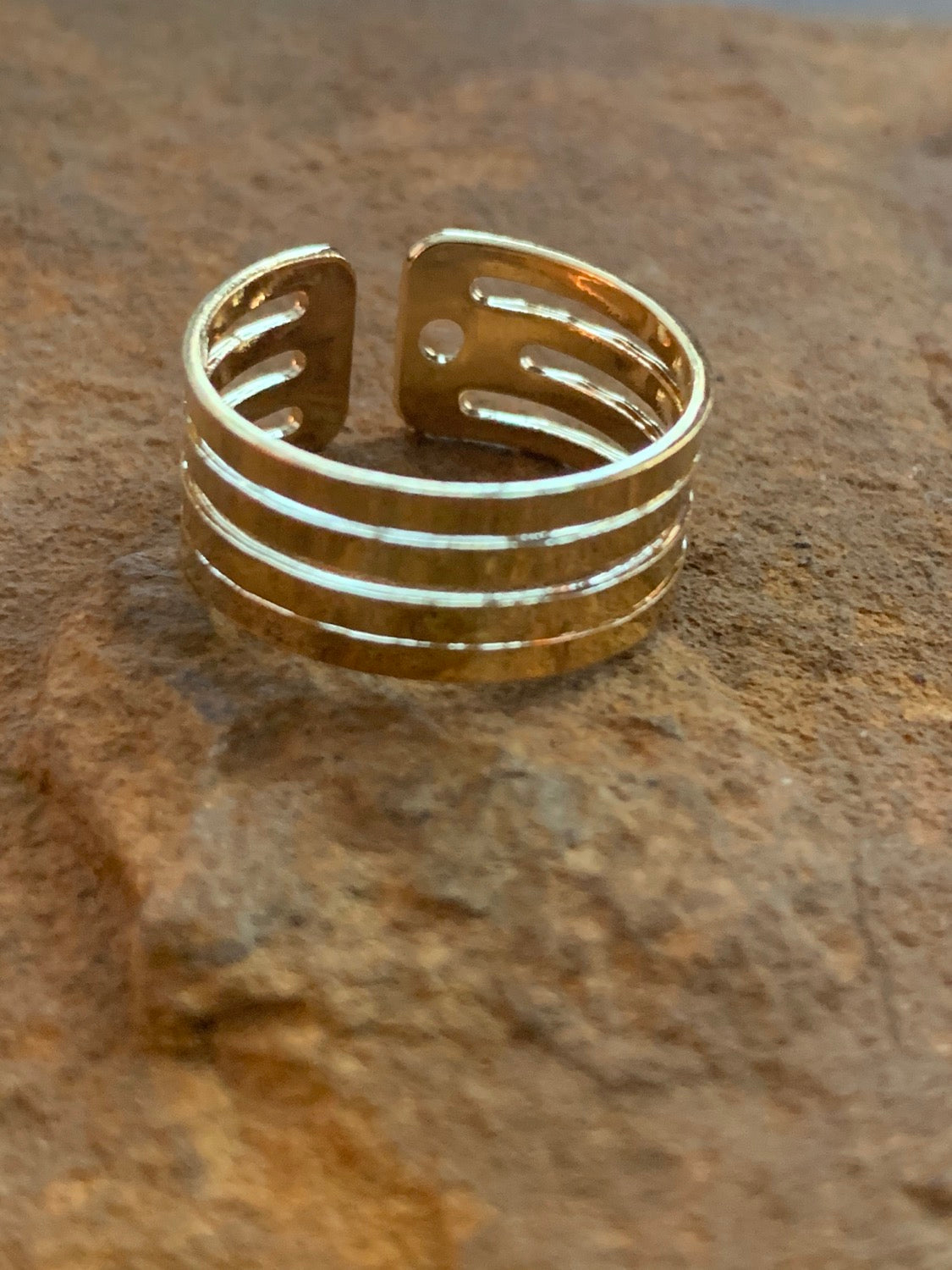 4 lines ring / Sortija Qty1- 18665