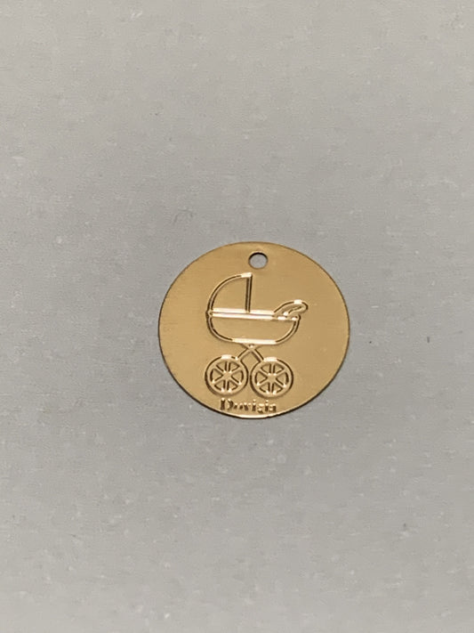 17mm Mini Baby Carriage 14172